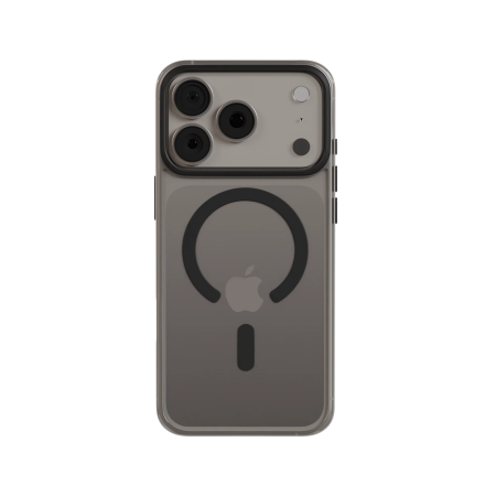 Защитный чехол AceCase Crystal Shield для iPhone 18 Pro Max / iPhone 17 Pro Max Black