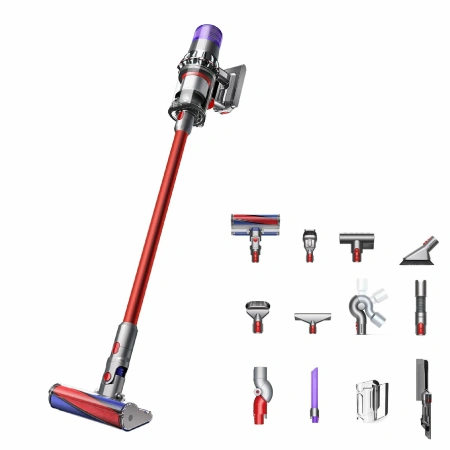 Пылесос Dyson V11 Fluffy SV15 Nickel/Red