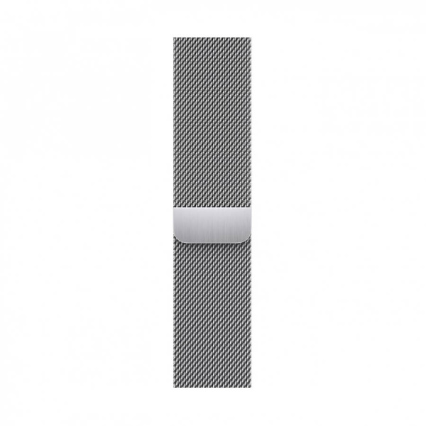 Apple Watch Series 8 41mm Silver Stainless Steel Case with Silver Milanese Loop (GPS+Cellular)