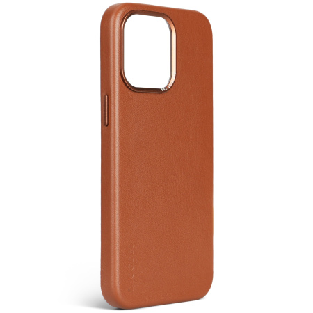 Защитный чехол Decoded Leather iPhone 15 Pro Max MagSafe Tan Защитный чехол Decoded Leather iPhone 15 Pro Max MagSafe Tan