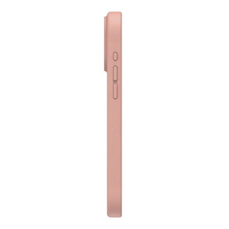 Защитный чехол Uniq Coehl Creme Liquid Silicone MagSafe для iPhone 16 Pro с ремешком Bullet Pink