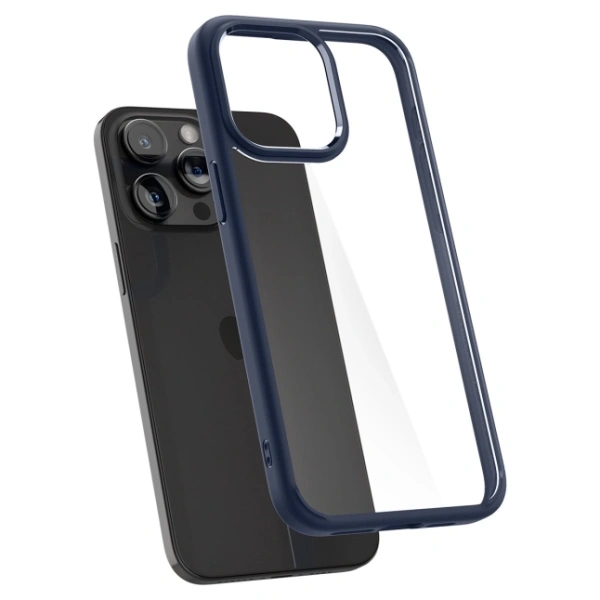 Защитный чехол Spigen Ultra Hybrid для iPhone 15 Pro Max Navy Blue