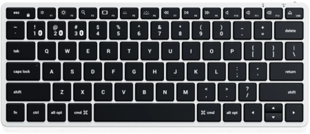 Клавиатура Satechi Slim X1 Bluetooth Backlit Keyboard с русской раскладкой Silver