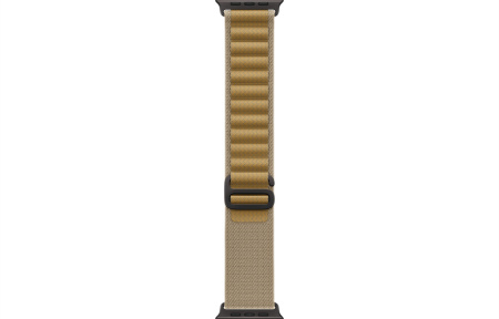 Часы Apple Watch Ultra 2 (2024) 49mm Black Titanium Case with Tan Alpine Loop Band - Large (GPS + Cellular)
