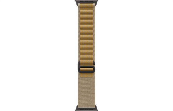 Часы Apple Watch Ultra 2 (2024) 49mm Black Titanium Case with Tan Alpine Loop Band - Small (GPS + Cellular)