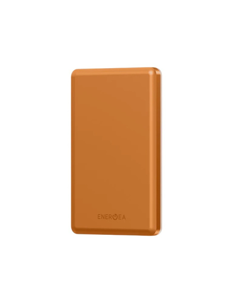 Внешний аккумулятор Energea AluPac MINI 5K (CCC) 5000мАч MagSafe 15W, USB-C 20W Ultra Light Aluminium Orange