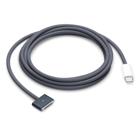 Кабель Apple USB‑C/MagSafe 3 (2м) Midnight Кабель Apple USB‑C/MagSafe 3 (2м) Midnight