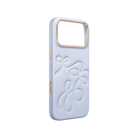 Защитный чехол Uniq COEHL CLOUDE (MagSafe) для iPhone 18 Pro/17 Pro Cotton Blue