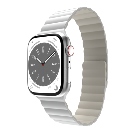 Ремешок SwitchEasy Skin Silicone Magnetic Watch Band для Apple Watch 42-45мм Skywriting