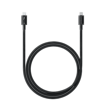 Кабель Satechi 240W Thunderbolt 5 Pro USB-C to USB-C Cable 1m Black