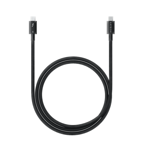 Кабель Satechi 240W Thunderbolt 5 Pro USB-C to USB-C Cable 1m Black