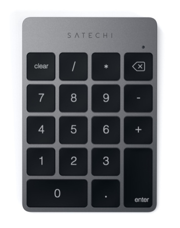 Беспроводной цифровой блок Satechi Aluminum Slim Keypad Numpad Space Gray