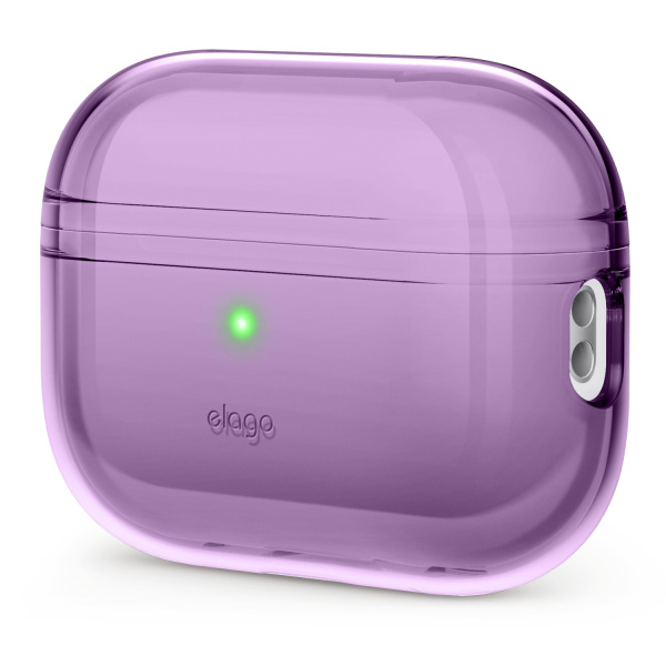 Чехол Elago для AirPods Pro 2 Clear Case Deep Purple