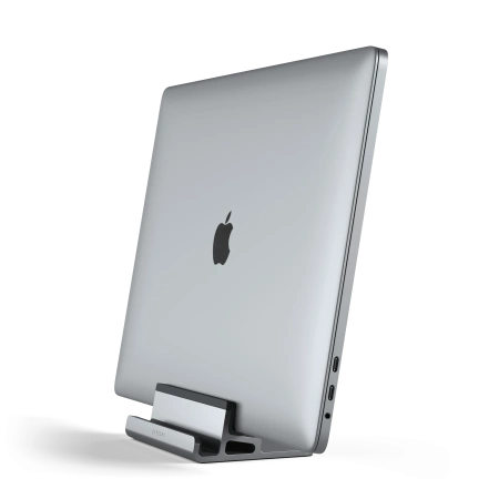 Двойная подставка Satechi Dual Vertical Laptop Stand Space Gray