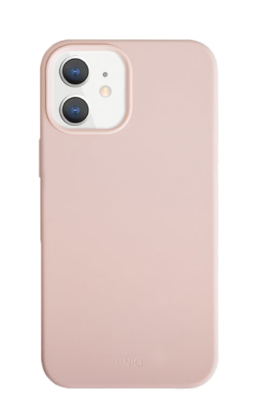 Защитный чехол Uniq Lino для iPhone 12 mini Pink