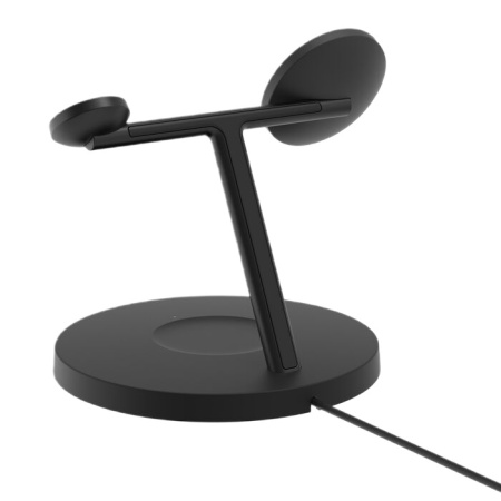 Беспроводное зарядное устройство Belkin BoostCharge Pro 15W 3-in-1 Wireless Charging Stand with Qi2 Черный