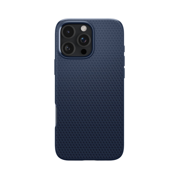 Защитный чехол Spigen Liquid Air для iPhone 16 Pro Max Navy Blue