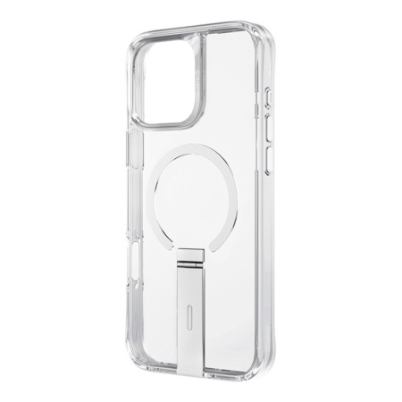 Чехол Uniq для iPhone 16 Pro Eleva MagSafe с подставкой Clear Чехол Uniq для iPhone 16 Pro Eleva MagSafe с подставкой Clear