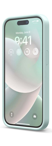 Чехол Elago для iPhone 14 Pro Premium Silicone Case Mint