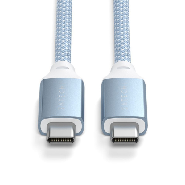 Кабель Satechi 100W USB-C to USB-C 2m Blue