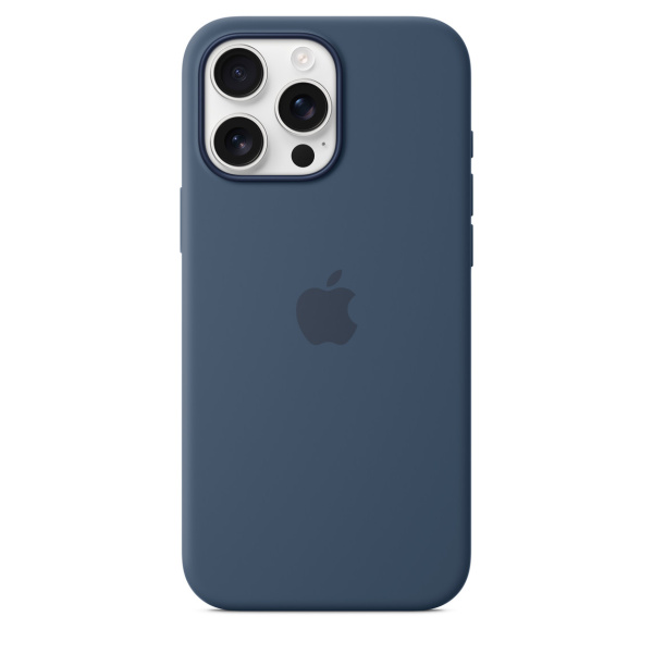 Чехол Apple iPhone 16 Pro Max Silicone Case with MagSafe Denim