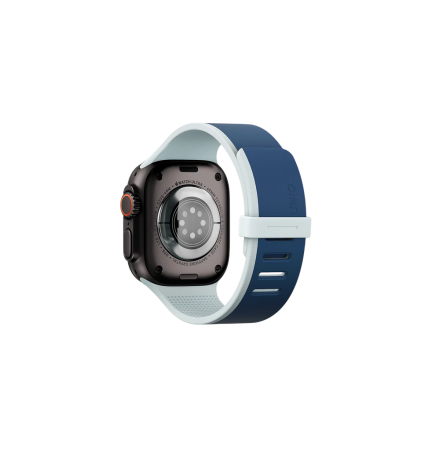 Ремешок Uniq для Apple Watch 44/45/46/49mm Revix IV Reversible Magnetic Marine Blue / Pale Aqua