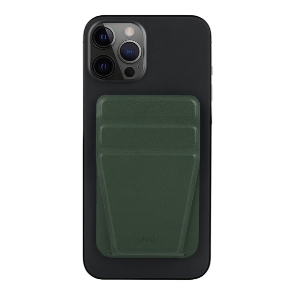 Магнитный бумажник-подставка UNIQ LYFT Magnetic Green Магнитный бумажник-подставка UNIQ LYFT Magnetic Green