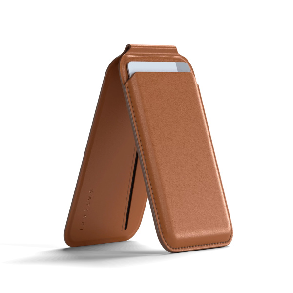 Подставка-картхолдер Satechi Magnetic Wallet Stand Brown