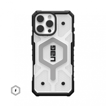 Защитный UAG Pathfinder Clear Magsafe iPhone 16 Pro Max Ice