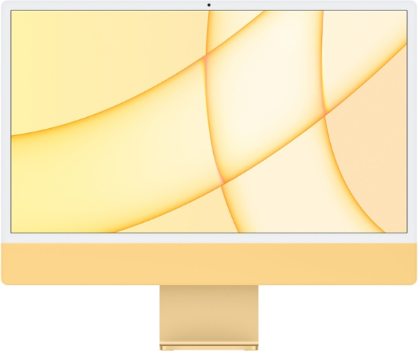 Моноблок Apple iMac 24  Retina 4,5K M1 (8C CPU, 8C GPU) / 8GB / 256GB SSD Yellow (Желтый)  Z12S000BK