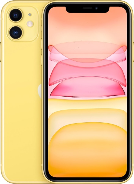 Смартфон Apple iPhone 11 64GB Yellow (Желтый) nanoSIM + eSIM