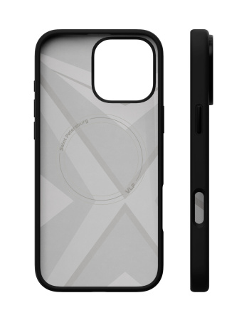 Защитный чехол VLP Aster Pro Case с MagSafe для iPhone 16 Pro Max Black