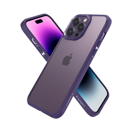 Защитный чехол Spigen Ultra Hybrid для iPhone 14 Pro Deep Purple