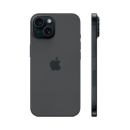 Смартфон Apple iPhone 15 256GB Black (Черный) nanoSIM + eSIM