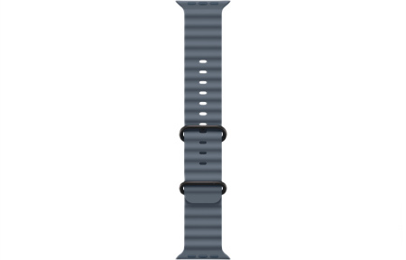 Apple Watch Ultra 3 (2025) 49mm Black Titanium Case with Anchor Blue Ocean Band (GPS + Cellular)