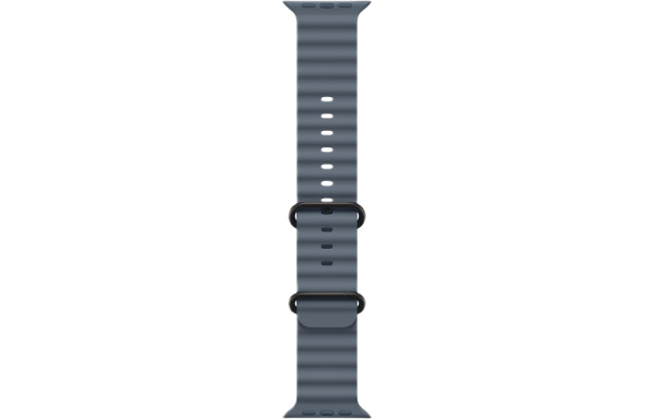 Apple Watch Ultra 3 (2025) 49mm Natural Titanium Case with Anchor Blue Ocean Band (GPS + Cellular)