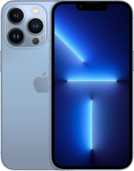 Смартфон Apple iPhone 13 Pro 128GB Sierra Blue (Небесно-голубой) nanoSIM + eSIM