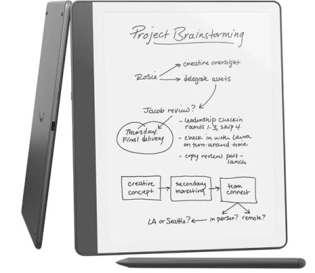 Электронная книга Amazon Kindle Scribe (2024) 64Gb with Premium Pen Tungsten