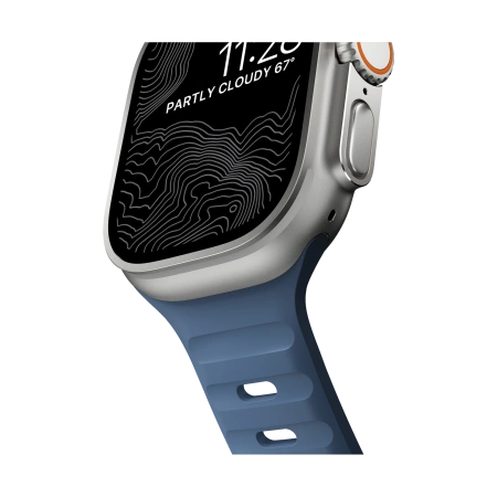 Ремешок Nomad Sport Strap для Apple Watch 49/45/44/42mm M/L Naval Blue