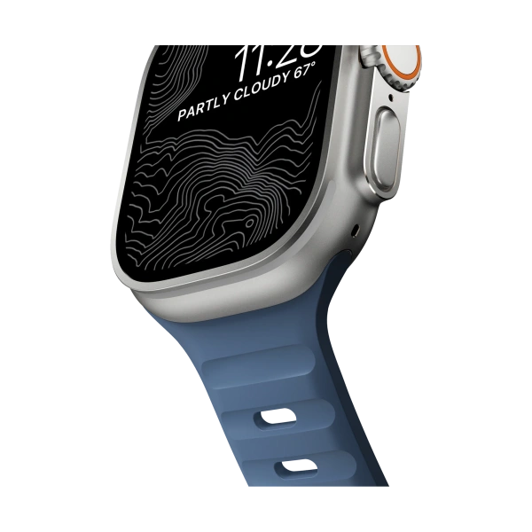 Ремешок Nomad Sport Strap для Apple Watch 49/45/44/42mm M/L Naval Blue