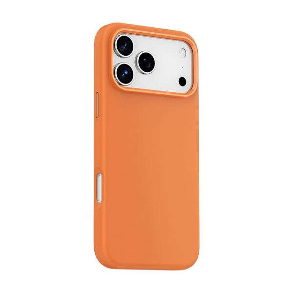 Защитный чехол Keephone Rosana Silicone case (Magsafe) для iPhone 18 Pro/17 Pro Orange