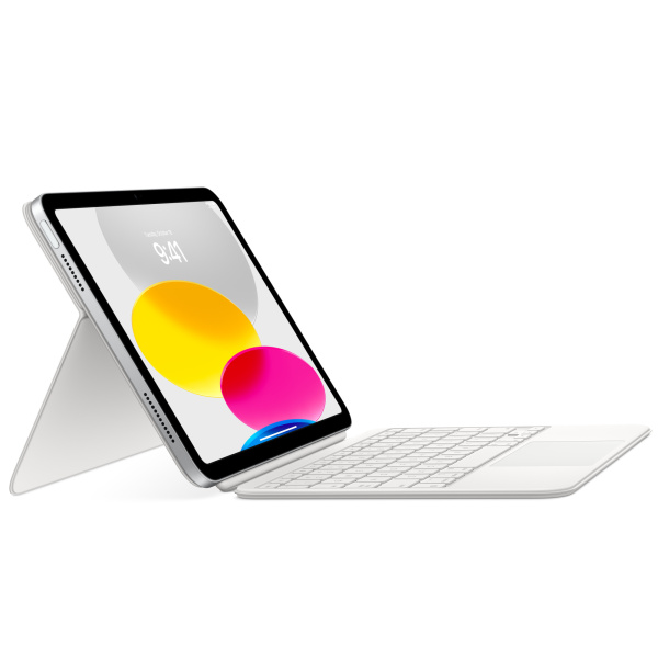 Чехол-клавиатура Apple Magic Keyboard Folio для iPad 10.9 (2022) / iPad 11 (2025) White c английской раскладкой
