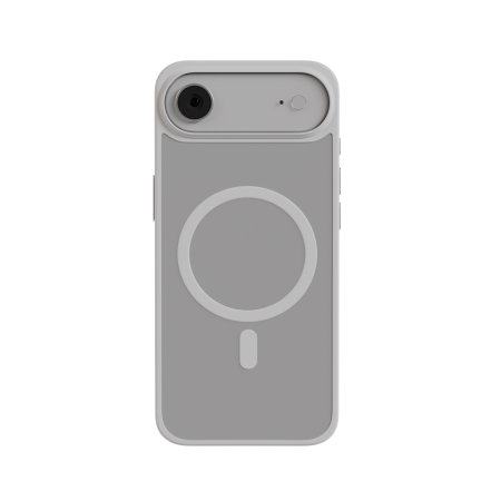 Защитный чехол AceCase Soft Rim White для iPhone Air