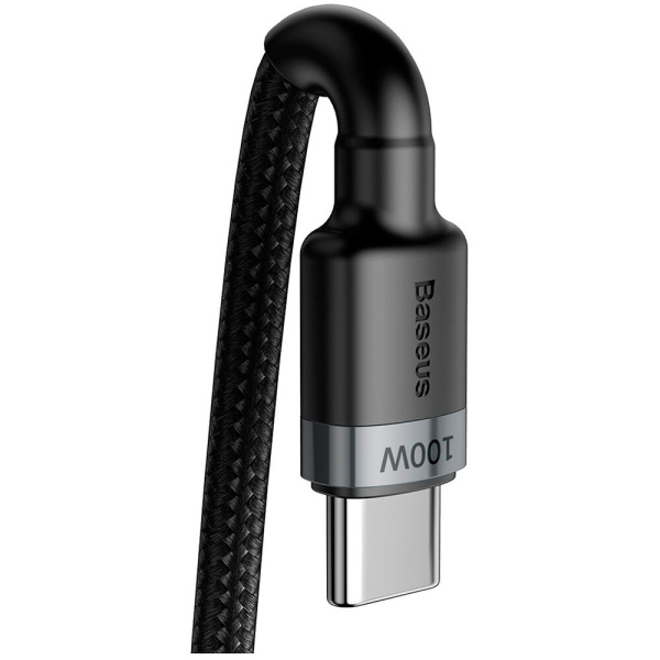 Кабель Baseus Cafule USB-C to USB-C 100W 1m Black