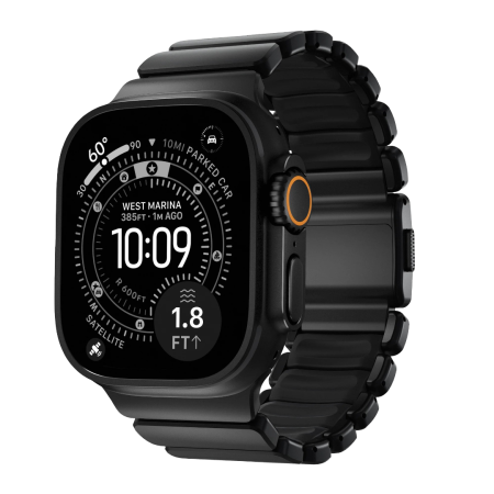 Ремешок Nomad Stratos Band 45/46/49mm Black Titanium