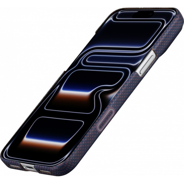 Защитный чехол Pitaka Sakura Hours для iPhone 17 Pro Max Twilight Violet
