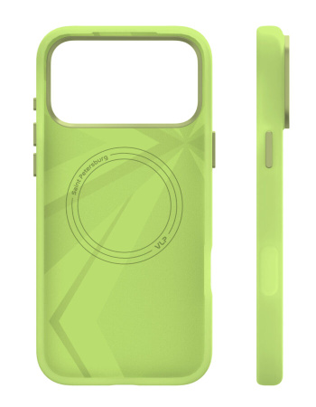 Защитный чехол VLP Aster Pro Case с MagSafe для iPhone 17 Pro Max Lime