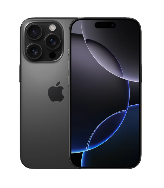 Смартфон Apple iPhone 16 Pro 128GB Black Titanium (Черный титан) еSIM