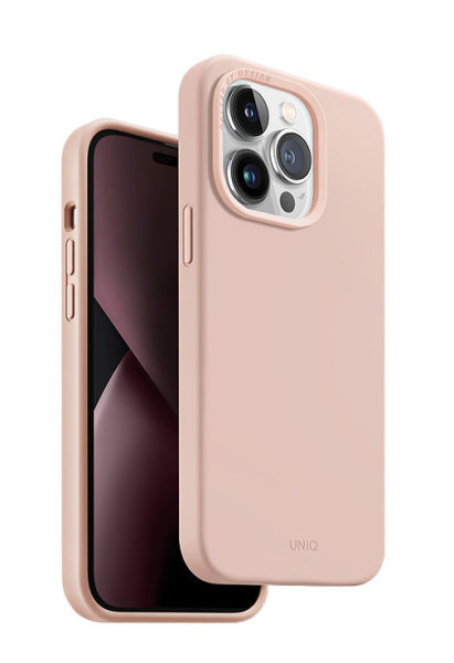 Чехол Uniq для iPhone 14 Pro Max LINO Pink