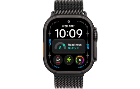 Часы Apple Watch Ultra 4 (2026) 49mm Black Titanium Case with Black Titanium Milanese Loop - Large (GPS + Cellular)